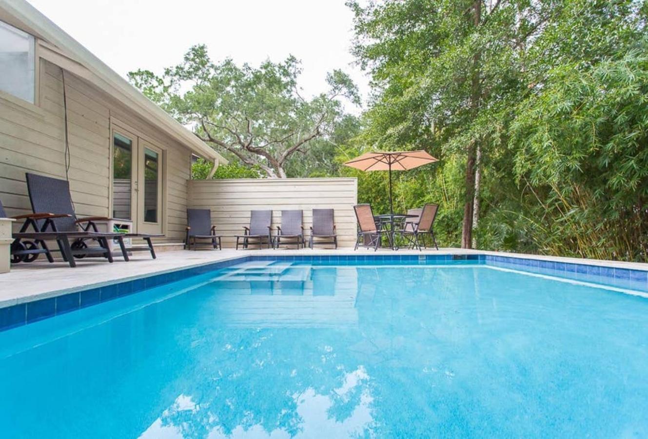 Villa Heated Pool Swim Up Bar Hottub 7Min Bike To Beach Hilton Head Island Exterior foto